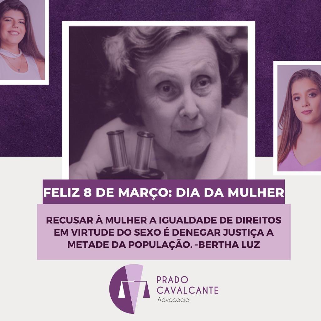 Dia da mulher – Prado Cavalcante Advocacia